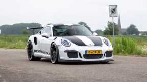 LOUD Porsche 991 GT3 RS with Akrapovic Exhaust - Acceleration Sounds !