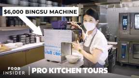 Chef Eunjo Park’s $6000 Bingsu Machine And 6 Other Momofuku Essentials | Pro Kitchen Tours