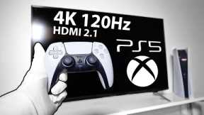 PS5 / Xbox Series X Pro Gaming Monitor! (4K 120FPS / HDMI 2.1) - AORUS FV43U Gameplay