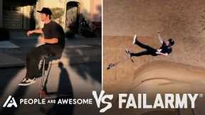 Scooter Flips, Jump Rope Twists, Gymnastics Wins Vs. Fails & More! | People Are Awesome Vs. FailArmy