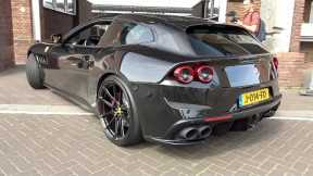 Novitec Ferrari GTC4Lusso - LOUD Accelerations & V12 Sounds !
