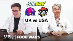 US vs UK Shocking Chemicals | Food Wars