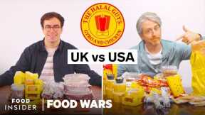 US vs UK Halal Guys | Food Wars