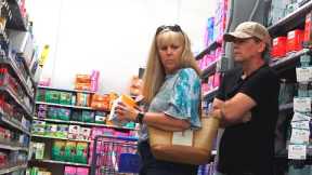 FARTING ON PEOPLE AT WALMART with POOTER - A Little Too Close!