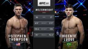 UFC 264 Free Fight: Stephen Thompson vs Vicente Luque