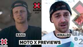 MOTO X PREVIEW: Colby Raha, David Rinaldo | X Games 2021