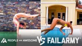 Painful Yoga Wins Vs. Fails & More! | People Are Awesome Vs. FailArmy