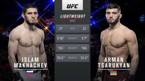 UFC Vegas 31 Free Fight: Islam Makhachev vs Arman Tsarukyan