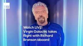 Watch LIVE: Virgin Galactic Goes into Orbit!