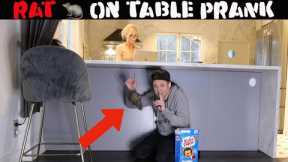 RAT ON TABLE  PRANK?-Julien Magic