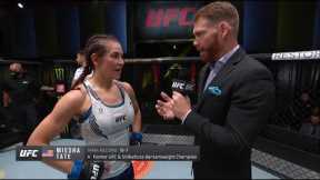 Miesha Tate Octagon Interview | UFC Vegas 31