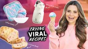 I Tested VIRAL Ice Cream RECIPES To See If They Work - Part 5