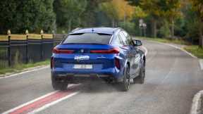 BMW X6 M Competition - Launch Control, Accelerations & Revs !