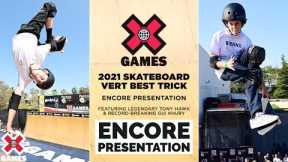 PACIFICO SKATEBOARD VERT BEST TRICK with TONY HAWK | X Games 2021