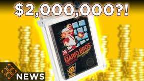 Sealed Copy Of Super Mario Bros. Sells For $2 Million, Shattering Records
