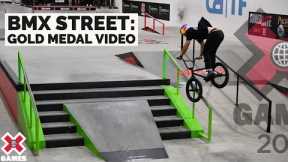 GOLD MEDAL VIDEO: Wendy’s BMX Street | X Games 2021