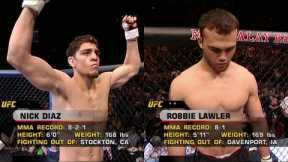 UFC 266 Free Fight: Nick Diaz vs Robbie Lawler 1