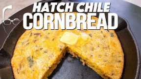 THE BEST CORNBREAD I'VE EVER MADE (WITH HATCH CHILES!) | SAM THE COOKING GUY