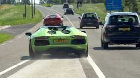 Supercars Accelerating - Akrapovic GT3 RS, Straight Piped 812, ABT RSQ8, 650HP M5 F10, Murcielago
