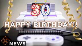 SNES Celebrates 30th Birthday - Still the Greatest Console Ever Made