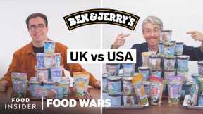 US vs UK Ben & Jerry's | Food Wars