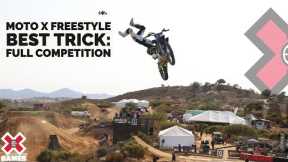 Monster Energy Moto X Best Trick: FULL COMPETITION | X Games 2021