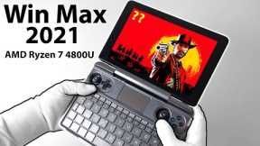 $1000 Handheld AAA Gaming PC - WIN MAX 2021 (AMD Ryzen 7 4800U)