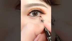 Korean Under Eye Makeup Hack | Beauty Tricks #shorts 11