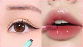 Perfect Korean Lipstick Tutorials | Korean Makeup Natural For Girls | Beauty Tricks