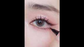 It's simple but helpful | Eye makeup tutorial | Beauty Tricks #shorts 5