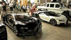 $10Million in BUGATTI CHIRONS came out at midnight at the Monaco Casino!