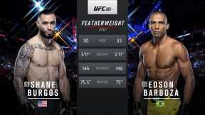 UFC Vegas 35 Free Fight: Edson Barboza vs Shane Burgos
