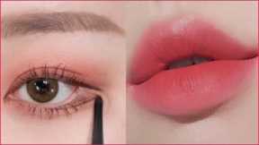 Korean Lip Makeup step by step | Makeup Eyes Korean Style | Makeup Korean Style | Beauty Tricks
