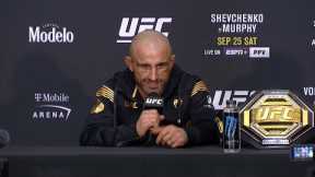 UFC 266: Alexander Volkanovski Post-fight Press Conference