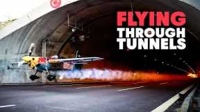 Flying A Plane Through Tunnels: World First | 4K HD