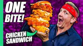 One Bite Challenge: Chicken Sandwich Edition!!!!