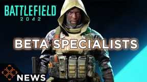 Battlefield 2042 Reveals Specialist Details, Open Beta Later This Month