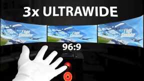 3x Ultrawide Monitor Gaming Setup (RTX 3080 Ti, Samsung Odyssey Neo G9)