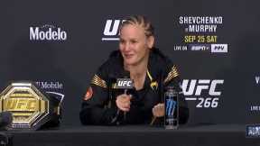 UFC 266: Valentina Shevchenko Post-fight Press Conference