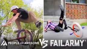 Wild Unicycle Wins Vs. Fails & More! | People Are Awesome Vs. FailArmy