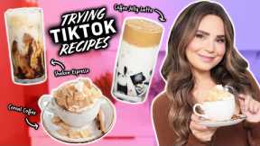 I Tested Viral TikTok COFFEE RECIPES To See If They Work - Part 9