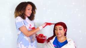 Dyeing My Sister’s Curly Hair…