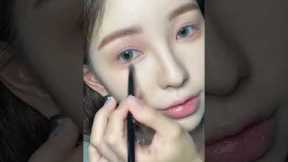 Korean Makeup Routine | #Kbeauty | Beauty Tricks #shorts 51
