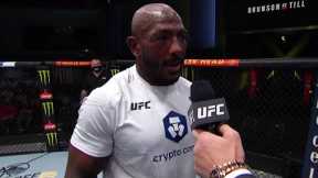 Khalil Rountree Octagon Interview | UFC Vegas 36