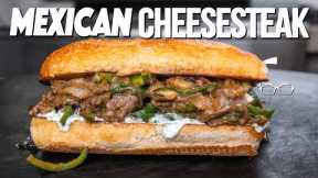 SPICY MEXICAN CHEESESTEAK | SAM THE COOKING GUY