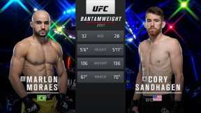 UFC 267 Free Fight: Cory Sandhagen vs Marlon Moraes