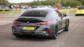 800HP G-Power BMW M8 Grand Coupe -  Launch Controls & Accelerations