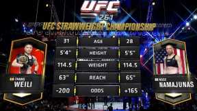 UFC 268 Free Fight: Rose Namajunas vs Zhang Weili 1