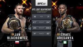 UFC 267 Free Fight: Jan Blachowicz vs Israel Adesanya