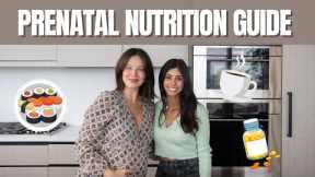 Prenatal Nutrition With Dietician Marissa Meshulam | First Trimester Tips, What To Avoid + More!